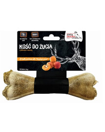 SYTA MICHA Kosť na žutie psa s jeleňom a marhuľou 13,5 cm
