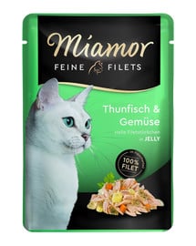 MIAMOR Feine  Filets tuńczyk  z warzywami saszetka 100 g