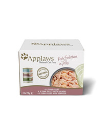 APPLAWS Cat Multipack 48x70g  Fish Selection in Jelly