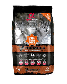 ALPHA SPIRIT The only one 7 days formula 3 kg - Kompletné suché krmivo pre psov