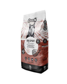 CANUN Dog Sport 20 kg suché krmivo s hovädzím mäsom pre energické a športové psy