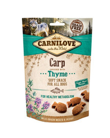 CARNILOVE Semi Moist Snack Carp&Thyme 200 g