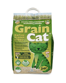 GUSSTO GrainCat 24 l hrudkujúce stelivo pre mačky