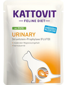 KATTOVIT Feline Diet Urinary s morčacím 85 g