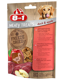 8IN1 Freeze Dried Duck/Apple 50g - lyofilizované kačacie mäso s jablkom