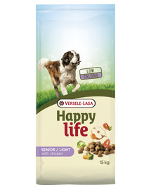 Versele-LAGA Happy life light senior kuracie 15 kg