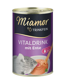 MIAMOR Trinkfein Kačacia polievka pre mačky 135 g