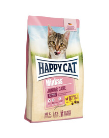 HAPPY CAT Minkas Junior Care kuracie 10 kg