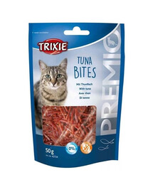 TRIXIE Premio Snacks Tuniakové prúžky 50 g