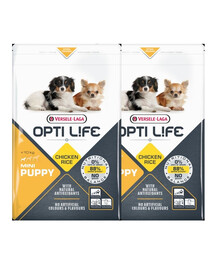 VERSELE-LAGA Puppy Mini Granule s hydinou pre šteňatá malých a miniatúrnych plemien 15 kg (2 x 7,5 kg)