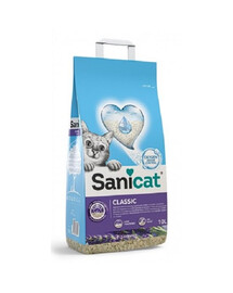 SANICAT Classic Lavender 10l levanduľové stelivo pre mačky
