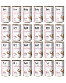 BRIT Veterinary Diet Hypoallergenic Salmon&Pea 24x400 g