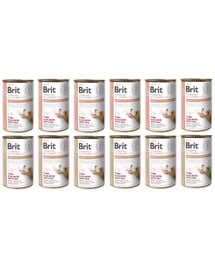 BRIT Veterinary Diet Renal Tuna&Salmon&Pea 12x400 g