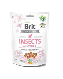 BRIT Care Dog Crunchy Cracker Puppy Insect 200 g Chrumkavé pochúťky pre šťeňatá
