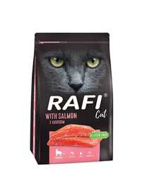 RAFI Cat Sterilised s lososom 7 kg pre kastrované mačky