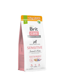 BRIT Care Sustainable Sensitive Insect & Fish 12+2 kg ZADARMO