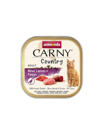 ANIMONDA Carny Country Adult Beef&Lamb&Pheasant 100 g