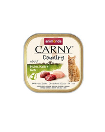 ANIMONDA Carny Country Adult Chicken&Veal&Vension 100 g
