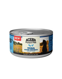 ACANA Premium Pate Tuna & Chicken paštéta z tuniaka a kuracieho mäsa pre mačky 24 x 85 g