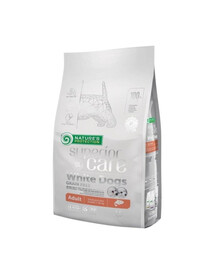 NATURES PROTECTION SUPERIOR CARE White Dogs Grain Free Salmon Adult Small and Mini Breeds 1,5 kg