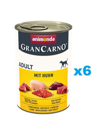 ANIMONDA Gran Carno Adult with Chicken 6 x 400g