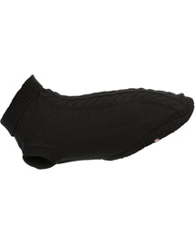 TRIXIE Kenton Sveter pre psov M 45 cm čierny
