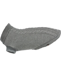TRIXIE Kenton sveter pre psov XS 27 cm sivý