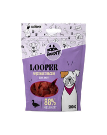 MR. BANDIT Looper 500g Kačacie pochúťky pre psov