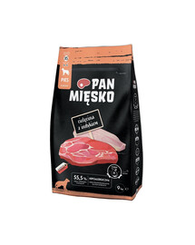 PAN MIĘSKO Teľacie mäso s morkou XS 9kg
