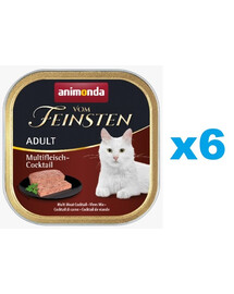 ANIMONDA Vom Feinsten Classic  multi Mäsový kokteil 6 x 100 g