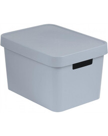 CURVER INFINITY úložný box s vekom 17 l svetlo-šedý