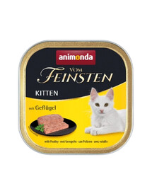 ANIMONDA Paštéta pre mačky vom Feinsten Kitten hydinová 100 g