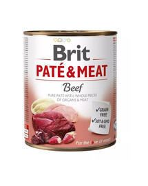 BRIT Pate&Meat Beef 800g