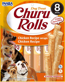 INABA Churu Rolls Chicken 8x12g