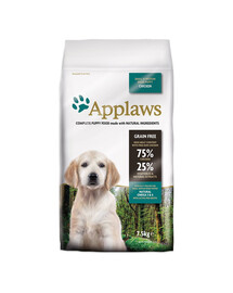 APPLAWS Dog Chicken Puppy small & medium breed puppy 7,5 kg - granule pro štěňata