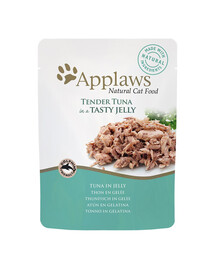 APPLAWS Cat Pouch Jelly Tuna Fillet 16x70g
