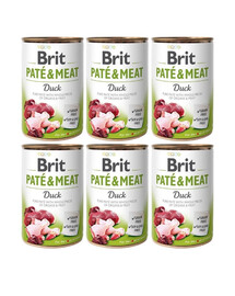 BRIT Pate&Meat Duck 6x400 g