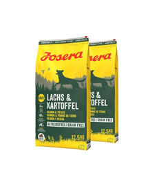 JOSERA Lachs&Kartoffel 2x12,5kg