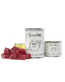 GUSSTO Cat Fresh Lamb 400 g