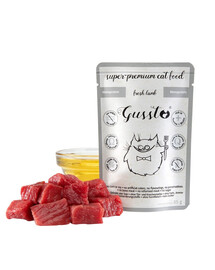 GUSSTO Cat Fresh Lamb Čerstvé jahňacie mäso pre mačky