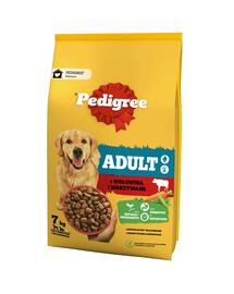 PEDIGREE Adult 7 kg s hovädzím mäsom a zeleninou pre veľké a stredne veľké psy