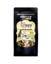 BIOFEED Royal Crispy Premium pre malé hlodavce 2 kg