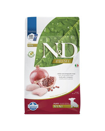 N&D Prime Puppy Mini Krmivo pre šťeňatá -  kura a granátové jablko 800 g