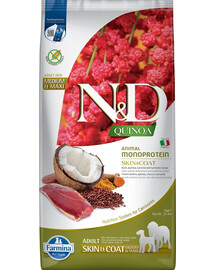 FARMINA N&D Quinoa Skin&Coat Duck&Coconut Adult 7 kg kačica a kokos pre dospelé psy