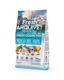 ARQUIVET Fresh Polovlhké krmivo pre psov oceánske ryby 10 kg