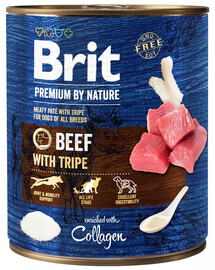 BRIT Premium by Nature Beef and Tripe 800 g