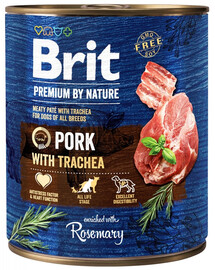 BRIT Premium by Nature Pork and Trachea 800 g