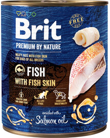 BRIT Premium by Nature Fish&Fish Skin 800 g
