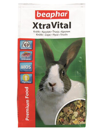 BEAPHAR Xtra vital Rabbit pokarm dla królika 2.5 kg