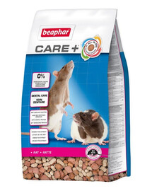 BEAPHAR Care+ krmivo pre potkany 1,5 kg